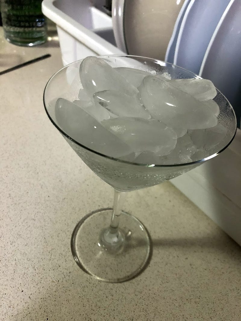 วิธีทำ Dry martini